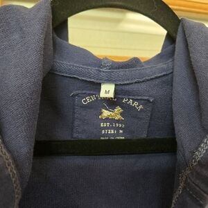Central Park Navy Blue Hoodie